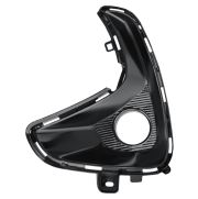 GRILLE TOYOTA YARIS 2020-2024 PARE-CHOCS AVANT / AVEC ANTIBROUILLARD / NOIRE BRILLANTE / GAUCHE