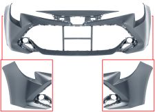 PARE-CHOCS TOYOTA COROLLA 2019-2023 AVANT / AVEC APPRET
