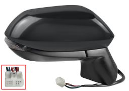 RÉTROVISEUR TOYOTA COROLLA 2019-2023 ÉLÉCTRIQUE / CHAUFFANT / FEU CLIGNOTANT / RABATTABLE ÉLÉCTRIQUEMENT / DROIT