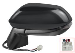 RÉTROVISEUR TOYOTA COROLLA 2019-2023 ÉLÉCTRIQUE / CHAUFFANT / FEU CLIGNOTANT / RABATTABLE ÉLÉCTRIQUEMENT / GAUCHE