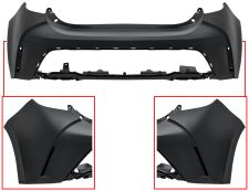 PARE-CHOCS TOYOTA COROLLA 2019-2023 ARRIÈRE / 5 PORTES