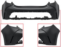 PARE-CHOCS TOYOTA COROLLA 2019-2023 ARRIÈRE / 5 PORTES