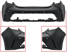 PARE-CHOCS TOYOTA COROLLA 2019-2023 ARRIÈRE / AVEC 4 CAPTEUR