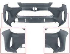 PARE-CHOCS TOYOTA YARIS CROSS 2020-> AVANT / AVEC APPRET