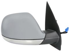 RÉTROVISEUR VOLKSWAGEN AMAROK 2010-2016 BASE CHROMÉE / ÉLÉCTRIQUE / CHAUFFANT / AVEC APPRET / DROIT