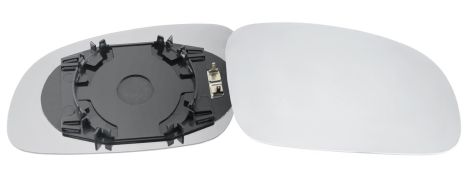 VERRE DE RÉTROVISEUR VOLKSWAGEN NEW BEETLE 2002-2005 AVEC SUPPORT / CHAUFFANT / CONVEXE / DROIT