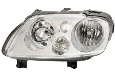 PHARE AVANT VOLKSWAGEN TOURAN 2003-2006 BASE CHROMÉE / LAMPES H7+H7 / GAUCHE