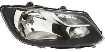 PHARE AVANT VOLKSWAGEN CADDY 2010-2015 OPTIQUE SIMPLE / DETAIL CHROMÉ / DROIT