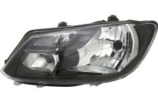 PHARE AVANT VOLKSWAGEN CADDY 2010-2015 OPTIQUE SIMPLE / DETAIL NOIR / GAUCHE