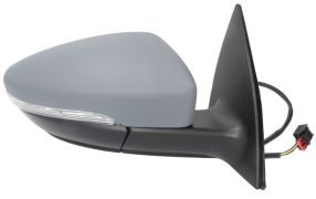 RÉTROVISEUR VOLKSWAGEN EOS 2010-2015 ÉLÉCTRIQUE / CHAUFFANT / FEU CLIGNOTANT / FEU DE SOL / RABATTABLE ÉLÉCTRIQUEMENT / MÉMOIRE / AVEC APPRET / DROIT