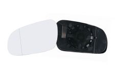 VERRE DE RÉTROVISEUR VOLKSWAGEN FOX 2004-2011 AVEC SUPPORT / ASPHÉRIQUE / GAUCHE