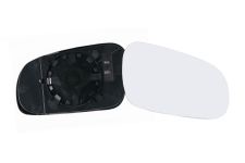 VERRE DE RÉTROVISEUR VOLKSWAGEN FOX 2004-2011 AVEC SUPPORT / CHAUFFANT / CONVEXE / DROIT