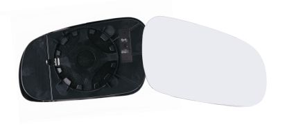 VERRE DE RÉTROVISEUR VOLKSWAGEN FOX 2004-2011 AVEC SUPPORT / CHAUFFANT / CONVEXE / DROIT