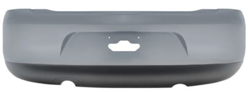 PARE-CHOCS VOLKSWAGEN FOX 2004-2011 ARRIÈRE / AVEC APPRET