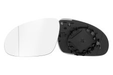 VERRE DE RÉTROVISEUR VOLKSWAGEN EOS 2006-2010 AVEC SUPPORT / CHAUFFANT / ASPHÉRIQUE / GAUCHE