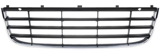 GRILLE VOLKSWAGEN JETTA 2005-2011 PARE-CHOCS AVANT / AVEC MOULURE CHROMÉE / CENTRALE 