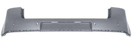 PARE-CHOCS VOLKSWAGEN GOLF V 2004-2008 ARRIÈRE / SUPÉRIEUR / AVEC CAPTEUR / AVEC APPRET