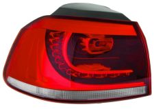 FEU ARRIÈRE VOLKSWAGEN GOLF VI 2008-2012 EXTÉRIEUR / LED / MODÈLE R / GAUCHE
