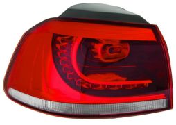 FEU ARRIÈRE VOLKSWAGEN GOLF VI 2008-2012 EXTÉRIEUR / LED / MODÈLE R / GAUCHE