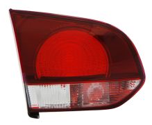 FEU ARRIÈRE VOLKSWAGEN GOLF VI 2008-2012 INTÉRIEUR / TYPE HELLA / BASE NOIRE / MODÈLE GTI / GTD / GAUCHE