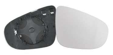 VERRE DE RÉTROVISEUR VOLKSWAGEN TOURAN 2010-2015 AVEC SUPPORT / CHAUFFANT / CONVEXE / DROIT