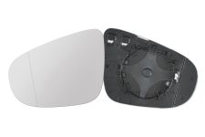 VERRE DE RÉTROVISEUR VOLKSWAGEN TOURAN 2010-2015 AVEC SUPPORT / CHAUFFANT / ASPHÉRIQUE / GAUCHE