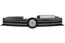 GRILLE VOLKSWAGEN GOLF VI 2008-2012 FACE AVANT / FERMÉE / AVEC MOULURE CHROMÉE