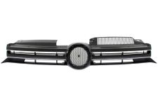 GRILLE VOLKSWAGEN GOLF VI 2008-2012 FACE AVANT / OUVERTE / AVEC MOULURE CHROMÉE