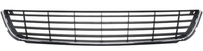 GRILLE VOLKSWAGEN GOLF VI 2008-2012 PARE-CHOCS AVANT / AVEC CONTOUR CHROMÉ / CENTRALE 