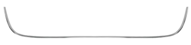 CONTOUR GRILLE VOLKSWAGEN GOLF VI 2008-2012 PARE-CHOCS AVANT / CHROMÉ / CENTRALE 