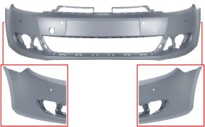 PARE-CHOCS VOLKSWAGEN GOLF VI 2008-2012 AVANT / AVEC 4 CAPTEUR / AVEC APPRET