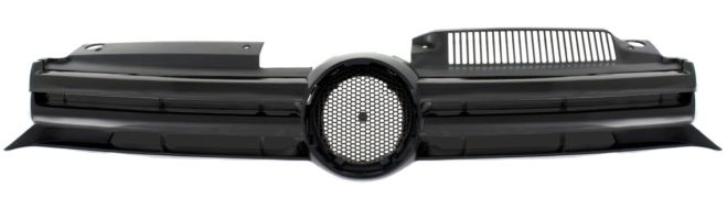 GRILLE VOLKSWAGEN GOLF VI 2008-2012 FACE AVANT / FERMÉE