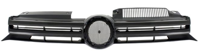 GRILLE VOLKSWAGEN GOLF VI 2008-2012 FACE AVANT / OUVERTE