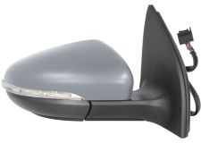 RÉTROVISEUR VOLKSWAGEN GOLF VI 2008-2012 3/5 PORTES / ÉLÉCTRIQUE / CHAUFFANT / FEU CLIGNOTANT / MÉMOIRE / AVEC APPRET / DROIT