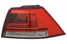 FEU ARRIÈRE VOLKSWAGEN GOLF VII 2012-2017 EXTÉRIEUR / BASE FONCÉE / DROIT