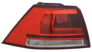 FEU ARRIÈRE VOLKSWAGEN GOLF VII 2012-2017 EXTÉRIEUR / BASE FONCÉE / GAUCHE