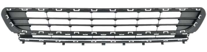 GRILLE VOLKSWAGEN GOLF VII 2012-2017 PARE-CHOCS AVANT / AVEC MOULURE INFÉRIEURE CHROMÉ / CENTRALE 