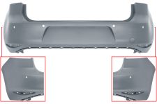 PARE-CHOCS VOLKSWAGEN GOLF VII 2012-2017 ARRIÈRE / AVEC 4 CAPTEUR / AVEC APPRET