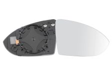 VERRE DE RÉTROVISEUR VOLKSWAGEN GOLF VII 2012-2017 AVEC SUPPORT / CHAUFFANT / CONVEXE / DROIT