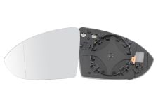 VERRE DE RÉTROVISEUR VOLKSWAGEN GOLF VII 2012-2017 AVEC SUPPORT / CHAUFFANT / ASPHÉRIQUE / GAUCHE