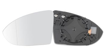 VERRE DE RÉTROVISEUR VOLKSWAGEN GOLF VII 2017-2020 AVEC SUPPORT / CHAUFFANT / ASPHÉRIQUE / GAUCHE