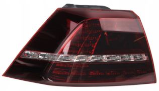 FEU ARRIÈRE VOLKSWAGEN GOLF VII 2012-2017 EXTÉRIEUR / MODÈLE R / LED / GAUCHE