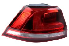 FEU ARRIÈRE VOLKSWAGEN GOLF VII 2012-2017 EXTÉRIEUR / VARIANT / BASE FONCÉE / GAUCHE