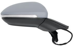 RÉTROVISEUR VOLKSWAGEN GOLF VII 2012-2017 ÉLÉCTRIQUE / CHAUFFANT / FEU CLIGNOTANT / SIDE ASSIST / MÉMOIRE / AVEC APPRET / DROIT