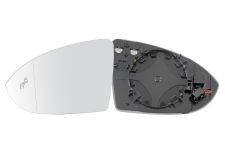VERRE DE RÉTROVISEUR VOLKSWAGEN GOLF VII 2012-2017 AVEC SUPPORT / CHAUFFANT / SIDE ASSIST / ASPHÉRIQUE / GAUCHE