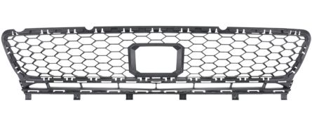 GRILLE VOLKSWAGEN GOLF VII 2012-2017 PARE-CHOCS AVANT / MODÈLE GTI / GTD / AVEC TROUS ASSISTANCE A LA CONDUITE / CENTRALE
