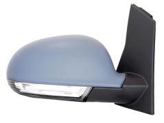 RÉTROVISEUR VOLKSWAGEN GOLF PLUS 2005-2009 ÉLÉCTRIQUE / CHAUFFANT / FEU CLIGNOTANT / RABATTABLE ÉLÉCTRIQUEMENT / AVEC APPRET / DROIT