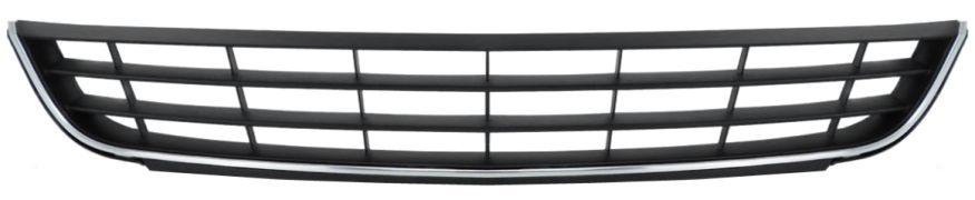 MOULURE GRILLE VOLKSWAGEN JETTA 2011-2014 PARE-CHOCS AVANT / CHROMÉE / CENTRALE 