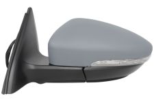 RÉTROVISEUR VOLKSWAGEN JETTA 2011-2014 ÉLÉCTRIQUE / CHAUFFANT / FEU CLIGNOTANT / FEU DE SOL / RABATTABLE ÉLÉCTRIQUEMENT / AVEC APPRET / GAUCHE