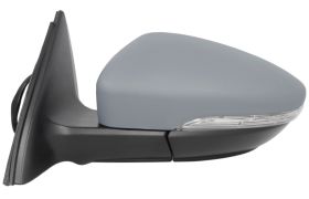 RÉTROVISEUR VOLKSWAGEN JETTA 2011-2014 ÉLÉCTRIQUE / CHAUFFANT / FEU CLIGNOTANT / FEU DE SOL / RABATTABLE ÉLÉCTRIQUEMENT / AVEC APPRET / GAUCHE